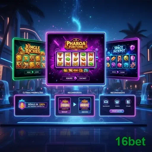Ilustração de Explore a experiência VIP na 16bet com jogos de cassino online