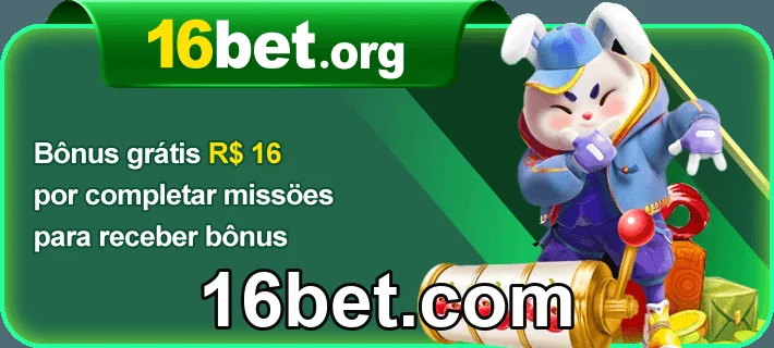 Tela do app 16bet.com com slots e suporte VIP